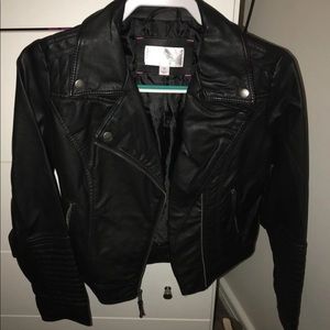 Leather jacket